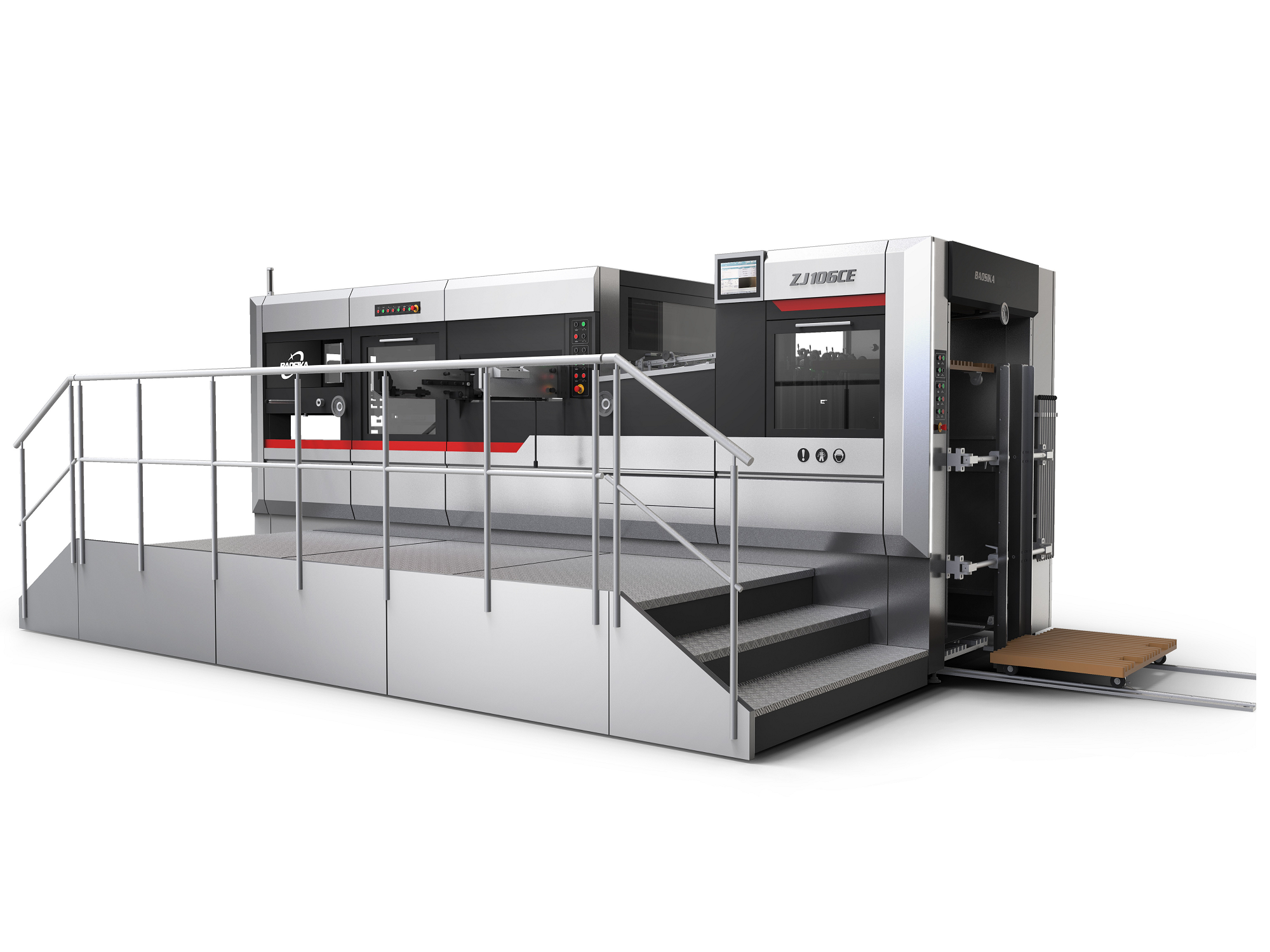 Automatic Die Cutting Machine with Stripping Unit 106CE-Products-Sprint ...